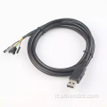 Fine del cavo seriale da USB da USB a TTL